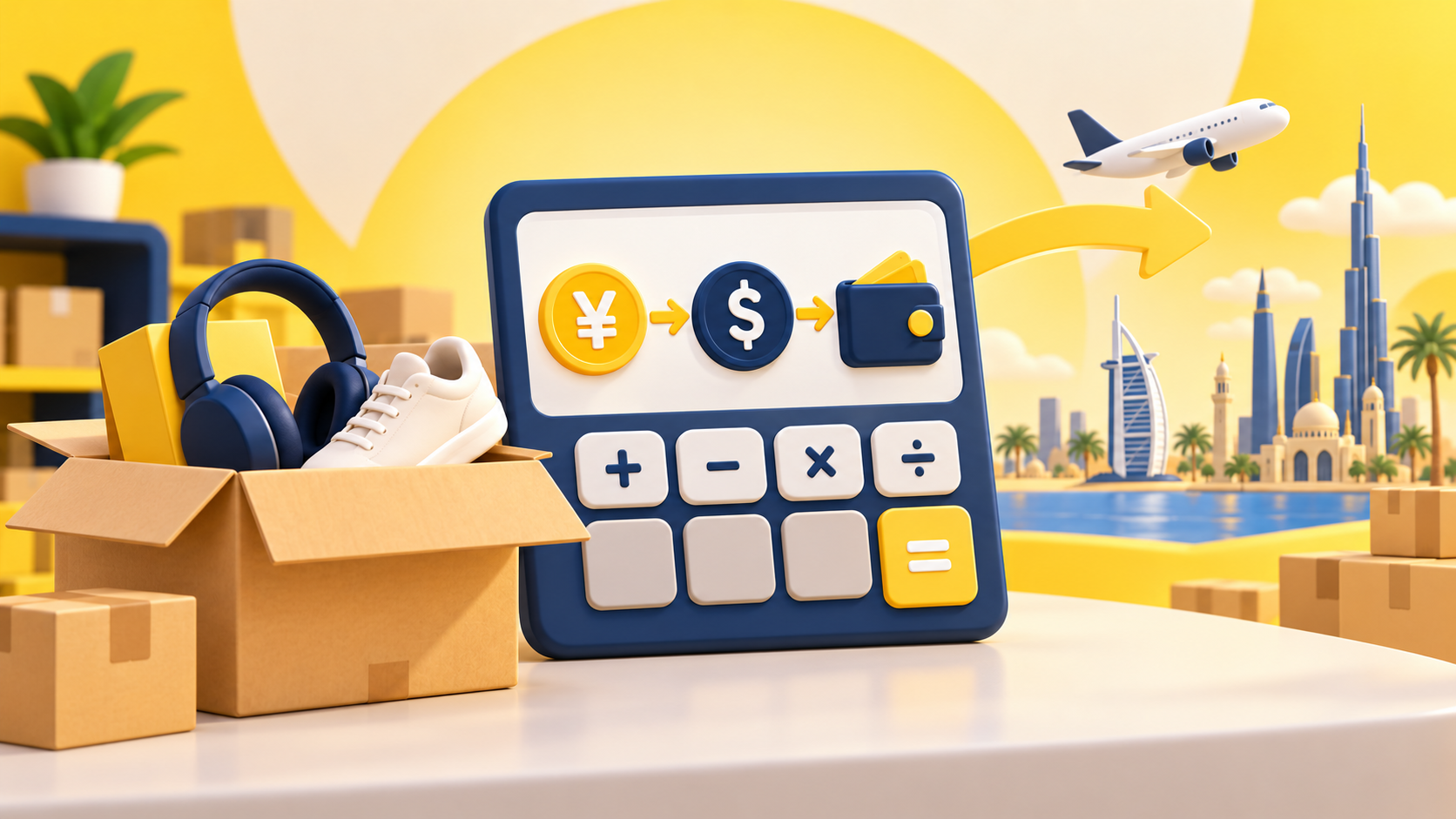 Noon Global 如何定价?从 Transfer Price 到海云星 ERP 自动定价主题插画