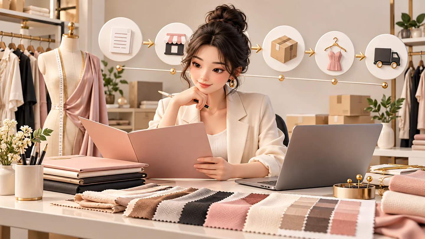 中国卖家怎么做 SHEIN?从合作路径、资料准备到首个商品可售主题插画,非平台界面截图