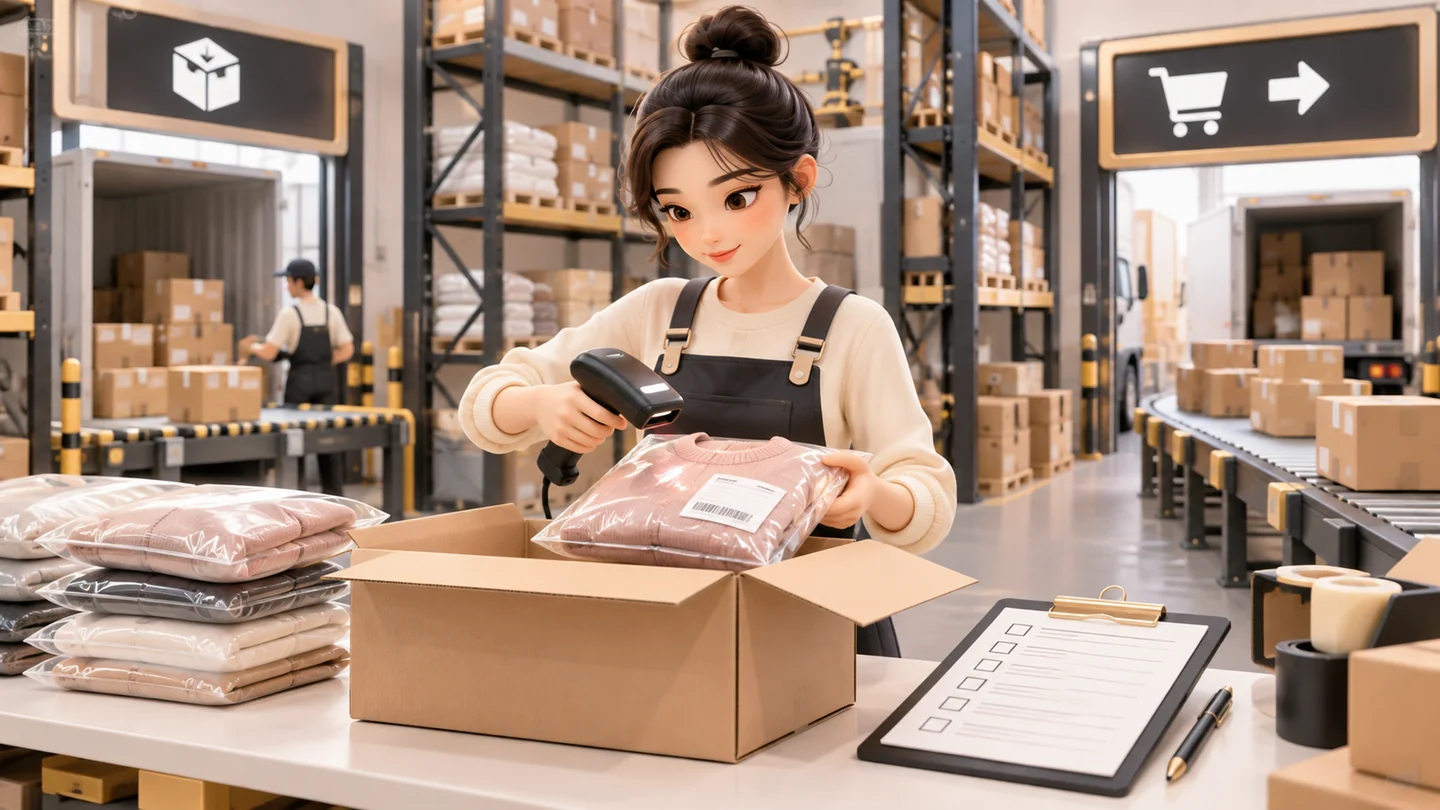 SHEIN 怎么发货?先分清供货交仓、入仓补货和消费者订单主题插画,非平台界面截图